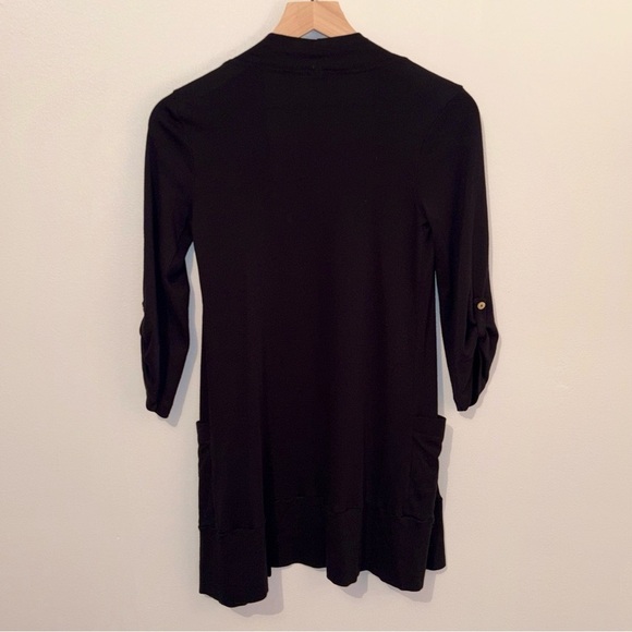 Splendid Black Cardigan Sweater with Open Front Small - Picture 4 of 5